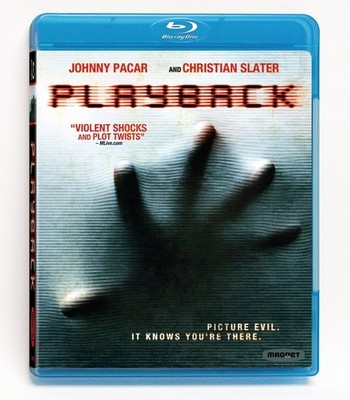 Playback (Blu-ray) Christian Slater Ambyr Childers Toby Hemingway Johnny Pacar