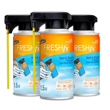 Fresh FX Vent and Duct Cleaner Odor Neutralizer Tranquil Skies Scent 3 Count ...