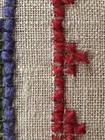 Sampler/ Needlework Hand Cross-Stitched Slavic/Aztec/ Native American Design vtg — photo 5