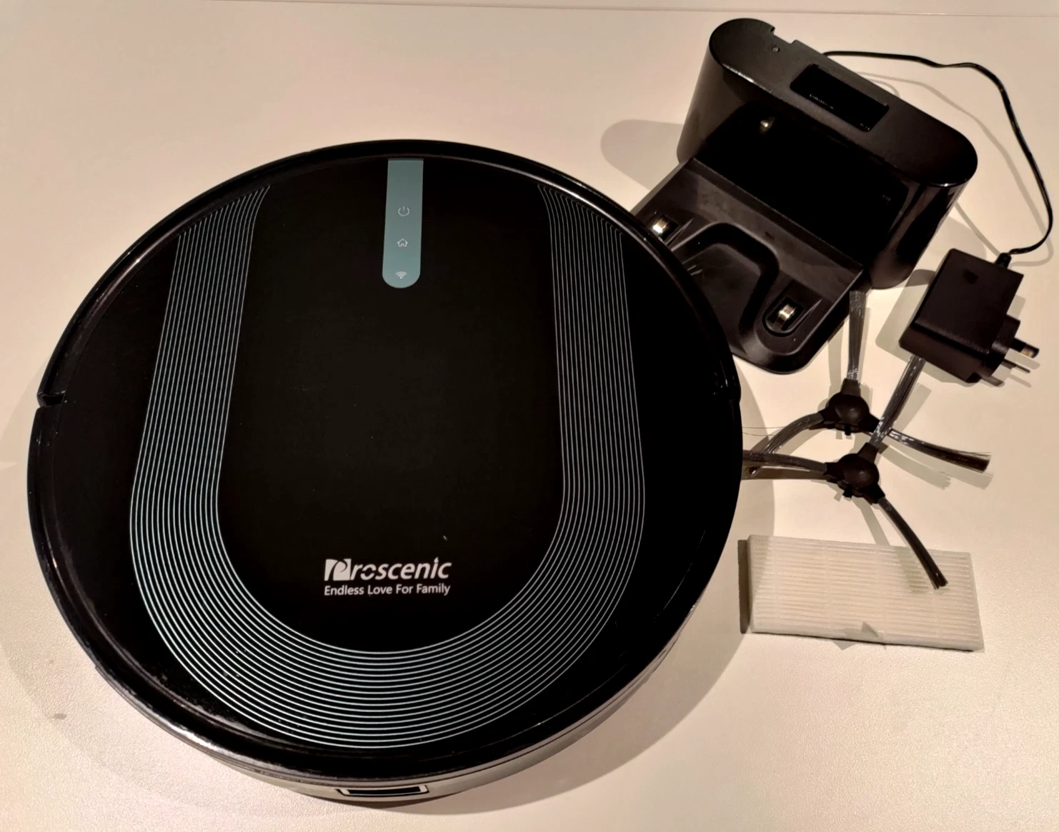 Proscenic 850T WiFi Robot Vacuum and Mop w/ Gyro Navigation
Opens in a new window or tab