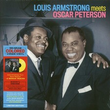 VINYL Louis Armstrong, Oscar Peterson - Louis Armstrong Meets Oscar Peterson