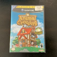 Nintendo Animal Crossing Player's Choice GameCube Manual Memory Card Included