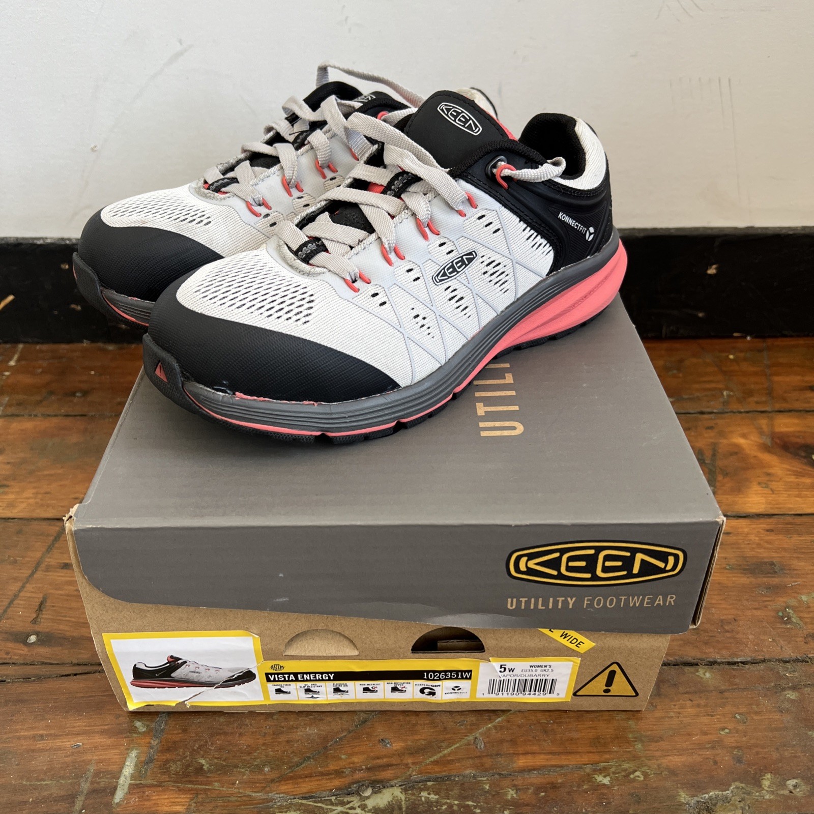 Sneakers e scarpe da ginnastica donna KEEN Utility Vista Energy (Comp Toe) 5w nuove