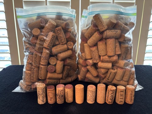 Bulk Lot of 4+ Pounds Wine Corks Natural & Synthetic for Crafts and DIY ...