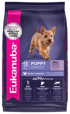 Eukanuba Puppy Small Breed Dry Dog Food, 15 lb Bag