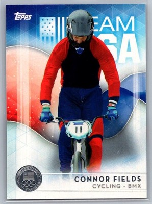 2016 Topps Olympic Silver - Connor Fields - Cycling #22