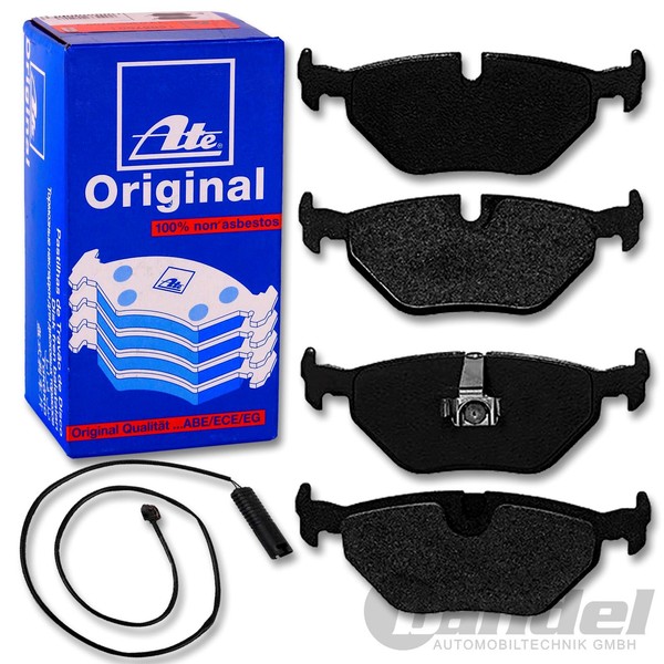 ATE BremsbelÄGe + Warnkontakt Hinten Passend FüR BMW 3Er E36 Compact + Z3-image
