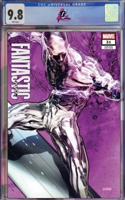 Fantastic Four #31   John Giang   Virgin   CGC 9.8 Variant  Edition