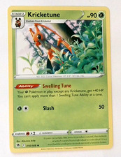 Pokemon Kricketune Card 010/189 Swsh10: Astral Radiance TCG