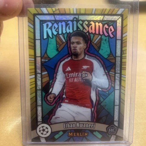 2024-25 Topps Merlin Uefa Club Competitions - Renaissance Ethan Nwaneri #R-13
