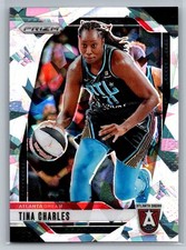 2024 Panini Prizm WNBA #36 Tina Charles Ice Prizms