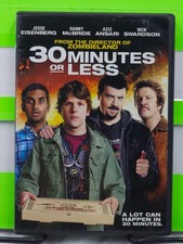 30 MINUTES OR LESS JESSE EISENBERG DANNY MCBRIDE AZIZ ANSARI NICK SWARDSON DVD