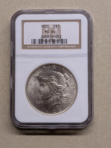 1926 Peace Silver Dollar $1 - NGC MS64