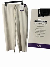 Members Mark Sandwash Crop Pants, Size XXL SOOOO Soft, Comfy NWT