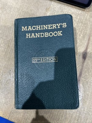 Vintage Machinery s Handbook 15th Edition 1957 The Industrial Press Oberg Jones