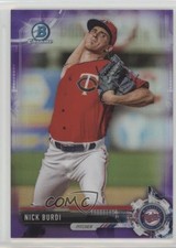 2017 Bowman Chrome Prospects Purple Refractor 134/250 Nick Burdi #BCP15 0f8