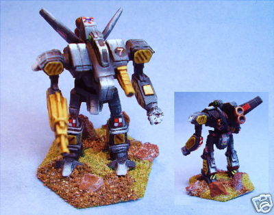 Battletech painted Ocelot battlemech DS