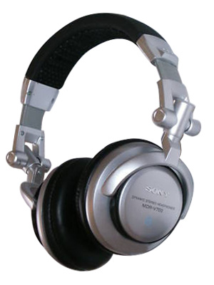 Sony MDR-V700DJ Headband Headphones - Metallic Silver for sale online | eBay