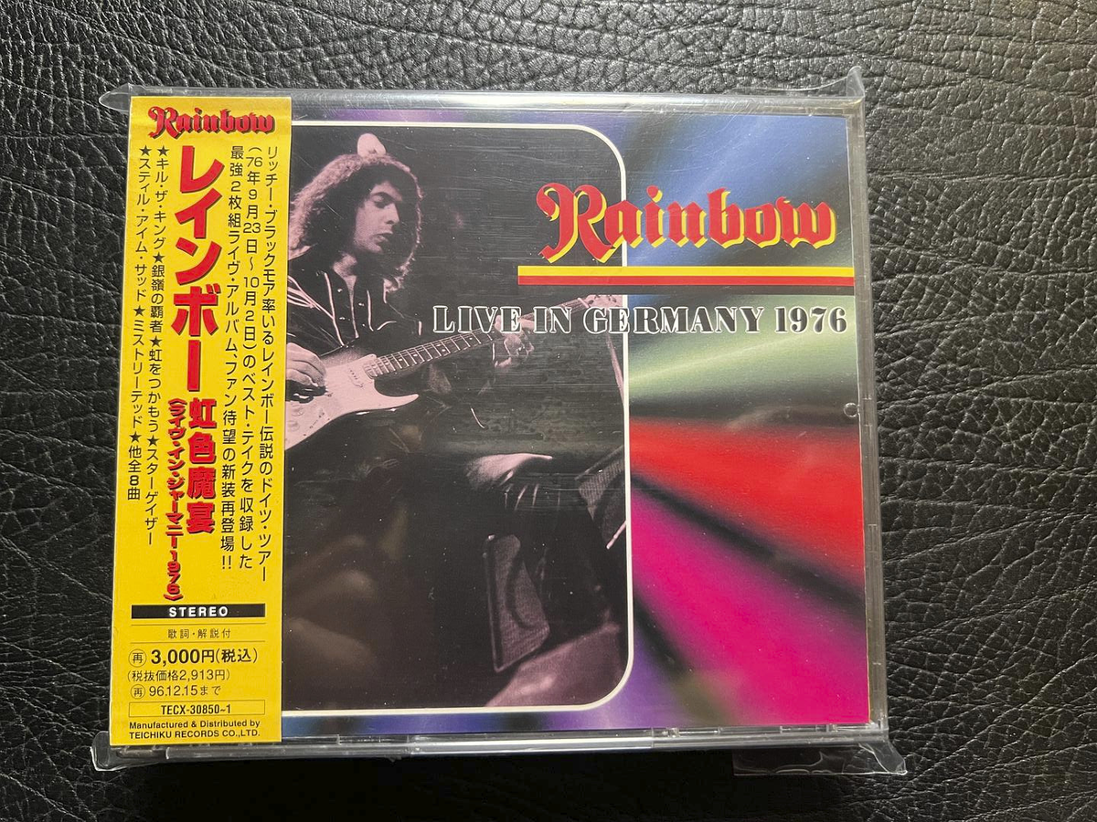 ◇帯付き レインボー ライブ・イン・ジャーマニー1976～ツアー