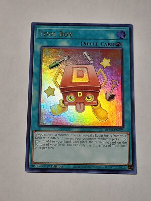 Yugioh! Tool Box BLCR-EN021 Ultra Rare 1st Edition Mint (A028) | eBay