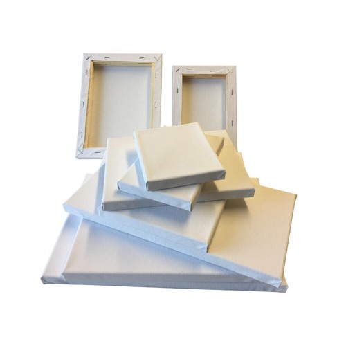 10x12cm Stretched Mini Canvas 280gsm - Wood Frame Painting Small Sign - Picture 12 of 12