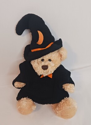 Animal Adventure Bear Wizard Witch Plush Bear Soft Stuffed Animal Toy 2007 EUC