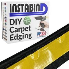 Instabind Carpet Binding - Regular Style, Rug Binding, Ideal for Area Rugs, D...