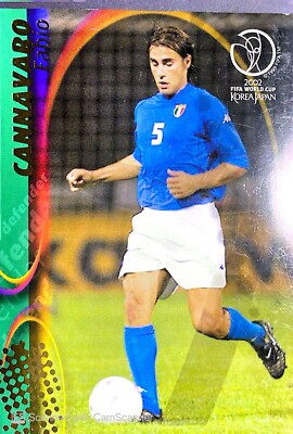 2002 Panini World Cup Fabio Cannavaro #69 ITALY | eBay