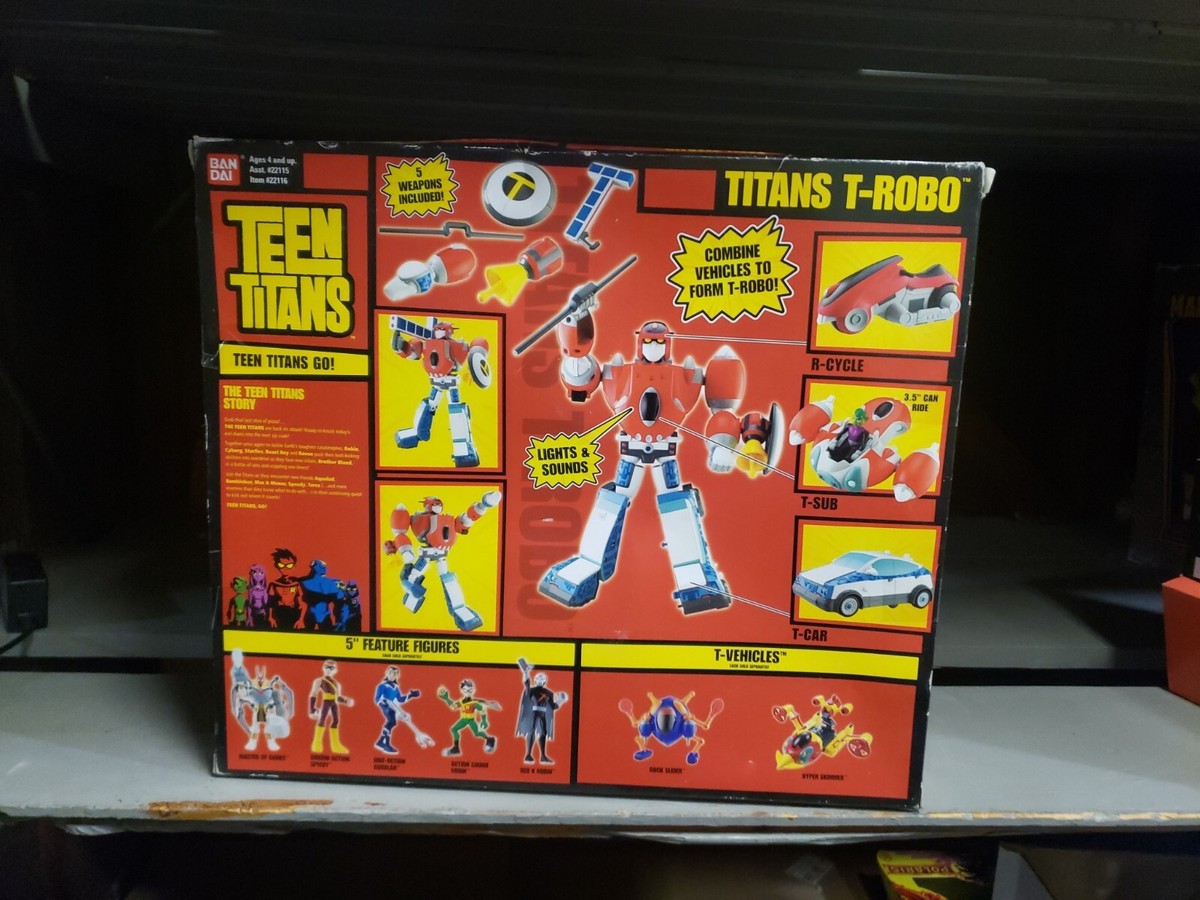 Teen Titans BANDAI T-Robo DC Comics Robin Beast MECHA Megazord