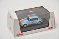 Schuco 450270400 Vw KäFer 1983 Gulf Blau/Orange Mhi 1:43 Limitiert 500 Neu & Ovp