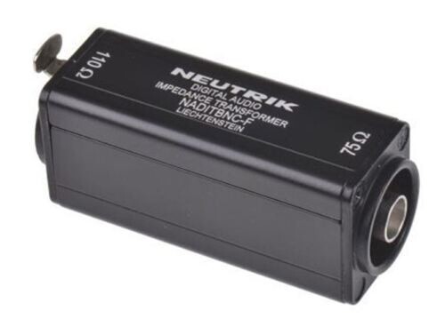 Neutrik NADITBNC-F Chassis Mount XLR Connector, Female,5V,3Way - Bild 1 von 1