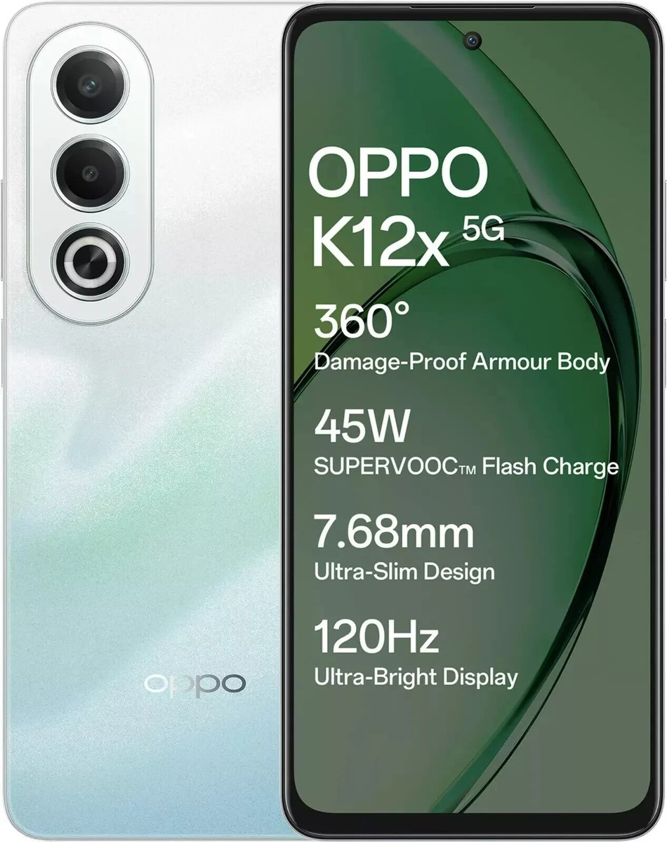 OPPO K12x 5G (Voilet, 128 GB 6GB RAM)6300 Processor 6.67