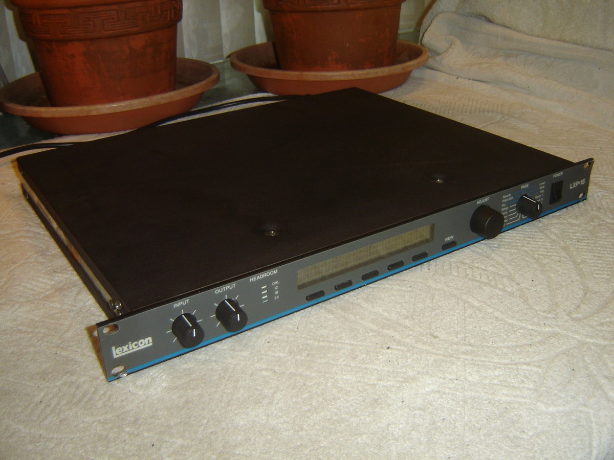 Lexicon LXP-15, Digital Effects Processor, Reverb, Pitch/Eq Lexicon LXP-15, Digital Effects Processor, Reverb, Pitch/Eq