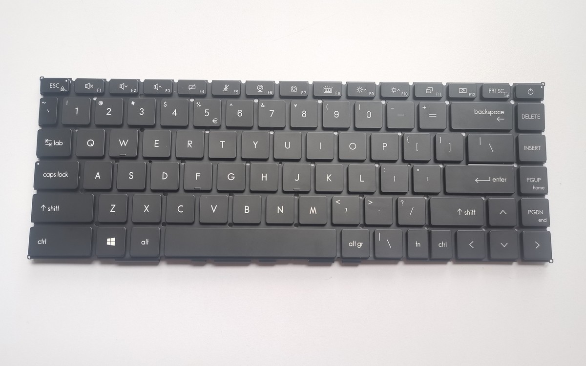 Tasto Singolo Con Cerniera Originale Per Tastiera MSI Delta 15 A5EFK MS-15CK – Modello V194222MK2, Layout US