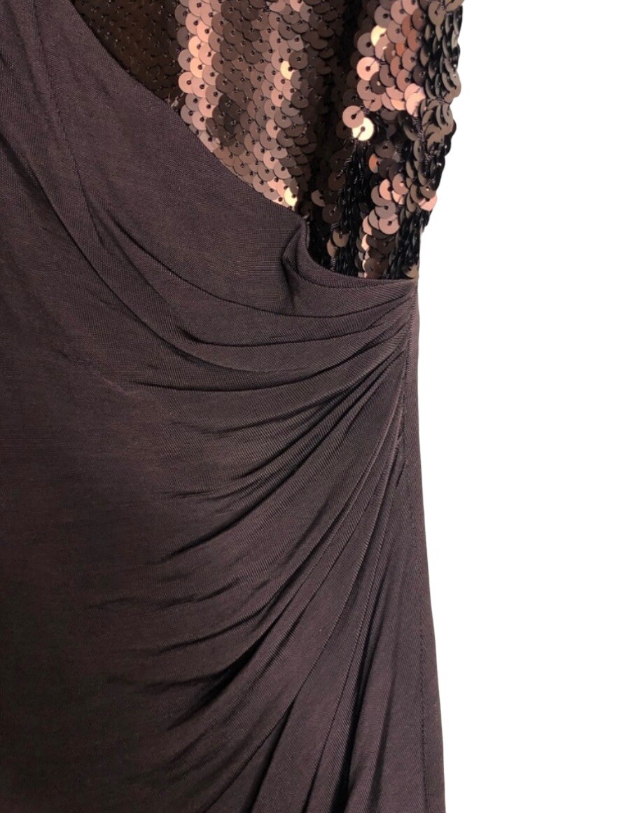 Ted Baker London Brown Sequin Knee Length Dress Size 2 US Size 6 | eBay