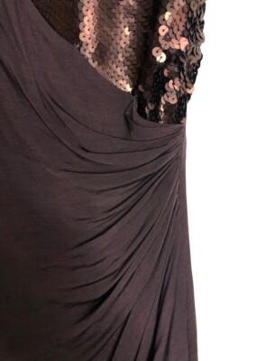 Ted Baker London Brown Sequin Knee Length Dress Size 2 US Size 6 | eBay