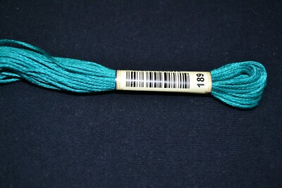 Anchor Cotton Threads for Embroidery Shade 189 Sea Green Dark