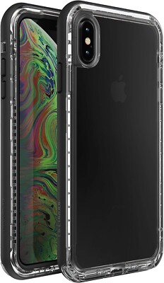 New Original LifeProof Next Series Cover Case for iPhone XS MAX - Black Crystal