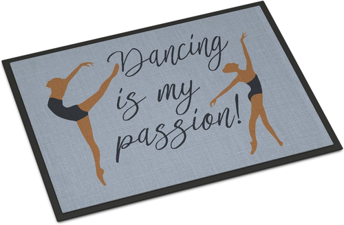 Caroline'S Treasures BB5381MAT Dancing Is My Passion Doormat 18X27 Front Door Ma