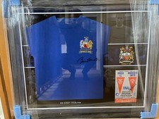 Sir Bobby Charlton Signed Manchester United 1968 Shirt And Programme