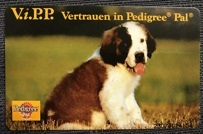 K 879 07.93 6 DM Pedigree Pal Nr. 2 Bernhardiner nur 4000 Ex. Neu***Mint***