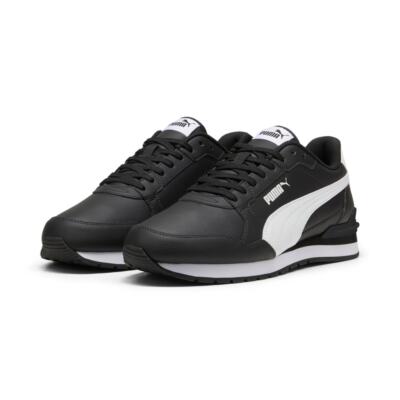 Puma Echtleder Sneaker ''ST Runner v4 L'' PUMA Black - PUMA White, Unisex