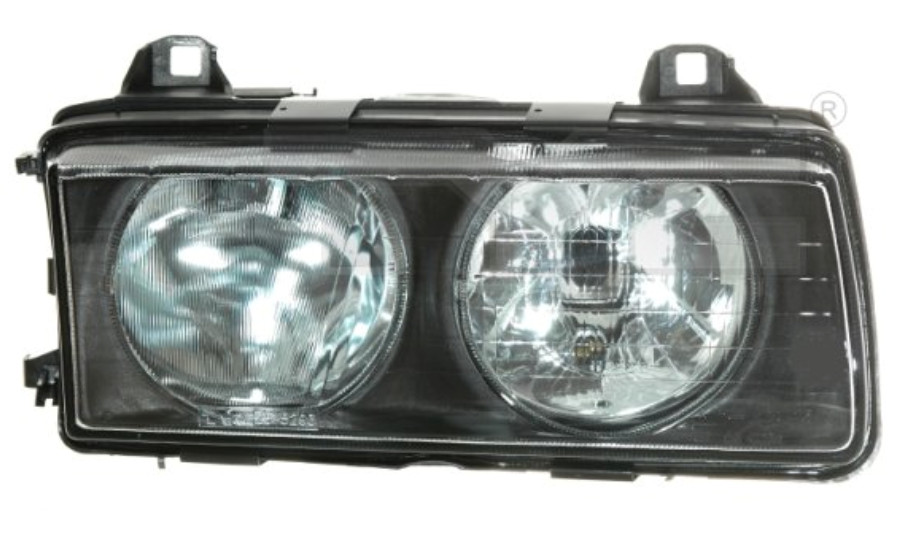 Phare avant droite électrique noir H7 résout problème de contre-visite sur BMW E36 90-93
