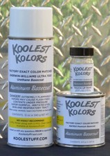 ALUMINUM BASE COAT / SILVER MIST PAINT FOR SCHWINN BICYCLE - GREY GHOST STINGRAY