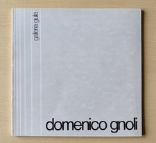 catalogo DOMENICO GNOLI (Galleria Giulia, Roma, 1981)