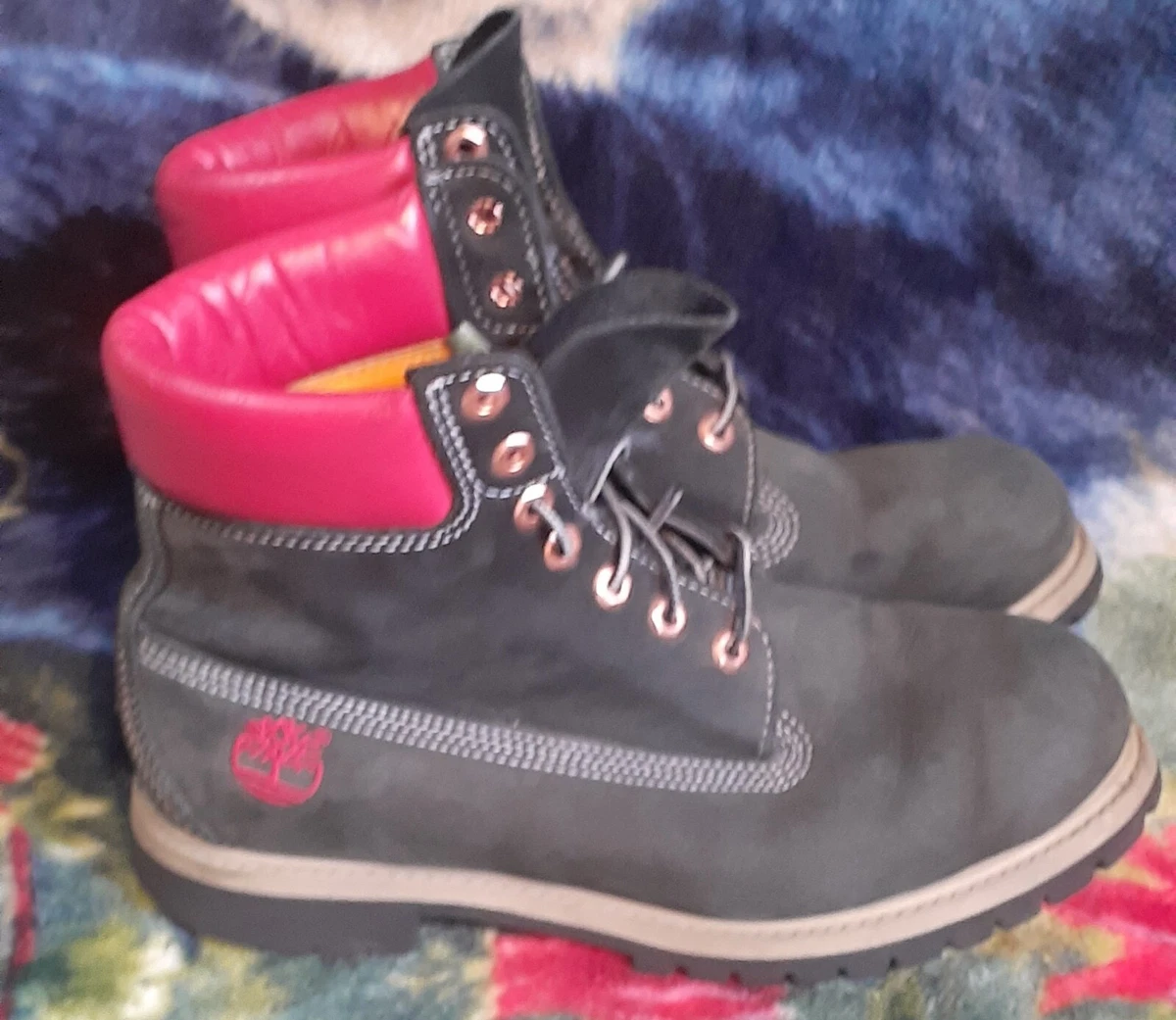 Timberland rouge top et noir