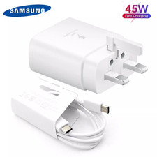 45W USB C Super Fast Charging Cable for Galaxy S24/S23/S22/S20/Note20/Note10