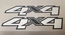 Pair 4x4 Decals fits 07-13 Chevy/GMC or other Makes TOP QUALITY