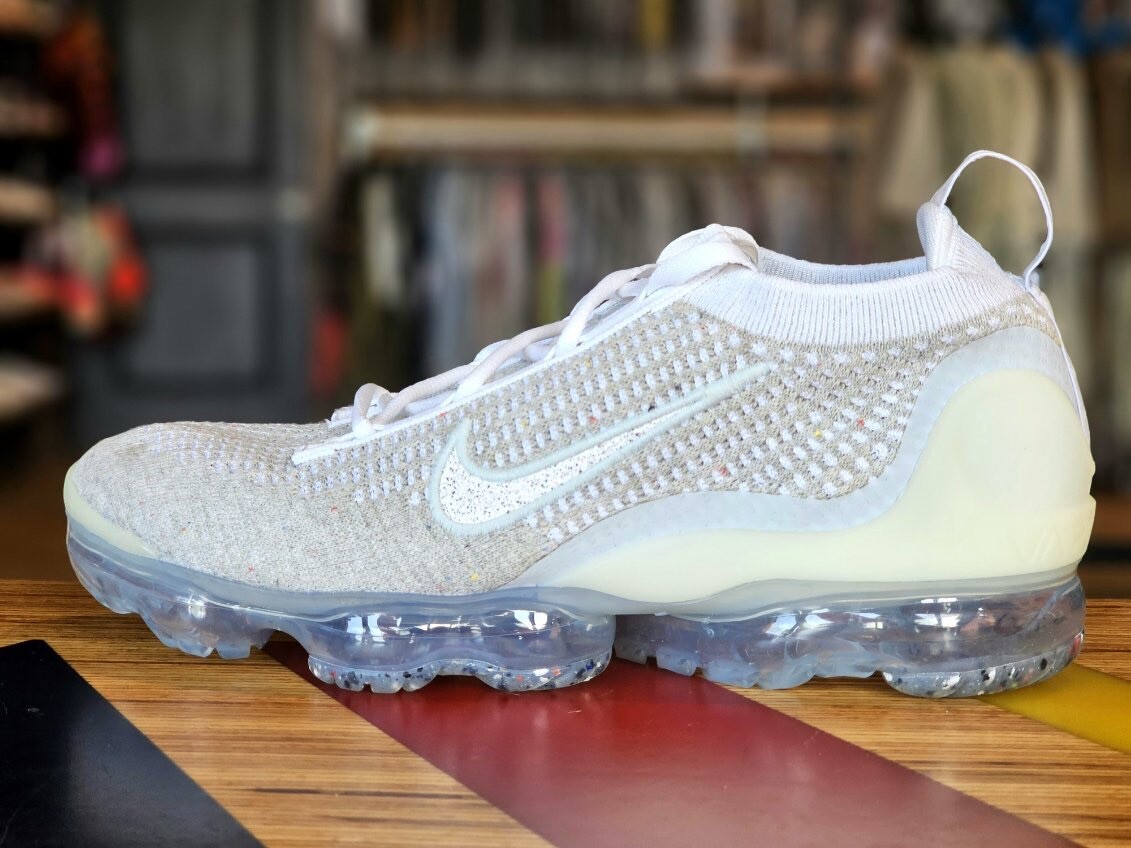 Size 8 - Nike Air VaporMax 2021 FK White Pure Platinum 2021