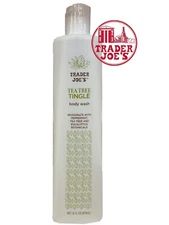 Trader Joe's Tea Tree Tingle Body Wash + Peppermint & Eucalyptus 16OZ (473 mL)